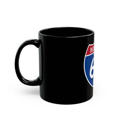 Interstate 66 (U.S. Highways) Black Coffee Mug