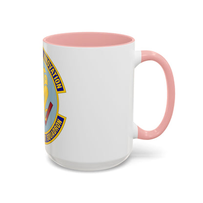 812 Test and Support Squadron AFMC (U.S. Air Force) Accent Coffee Mug