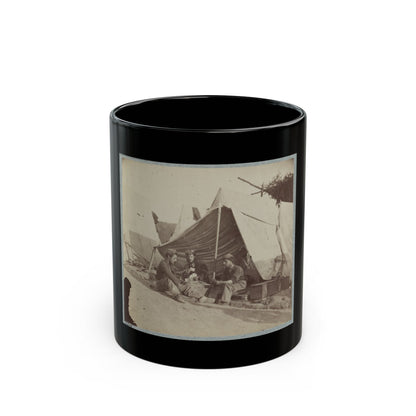 22d New York State Militia Near Harpers Ferry, Va., 1861 I.E.1862 008 (U.S. Civil War) Black Coffee Mug
