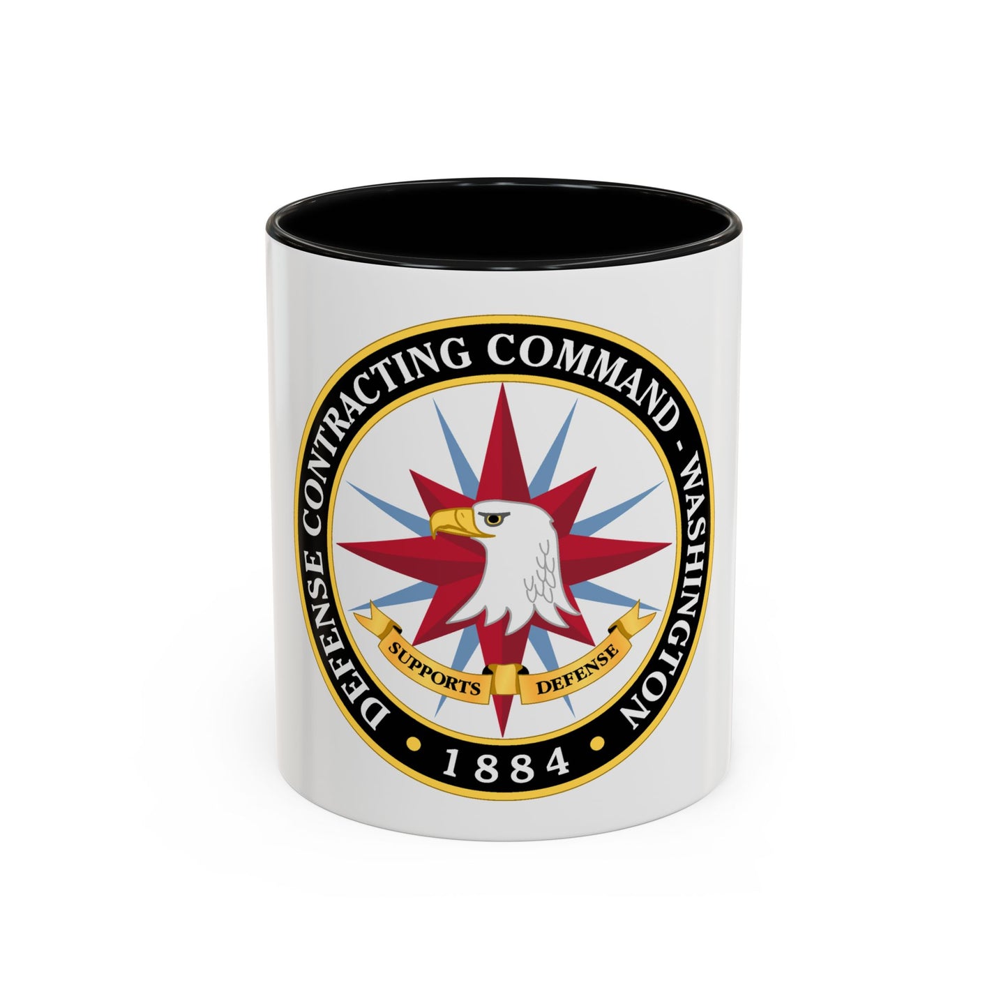 Defense Contracting Command Washington (U.S. Army) Accent Coffee Mug