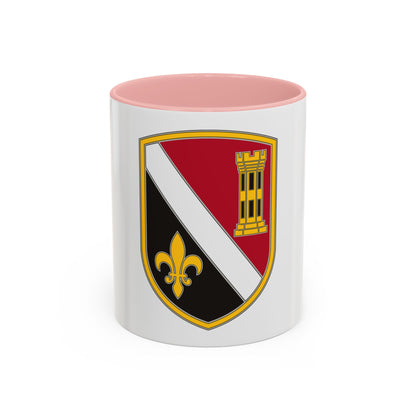 225 Engineer Brigade (U.S. Army) Accent Coffee Mug