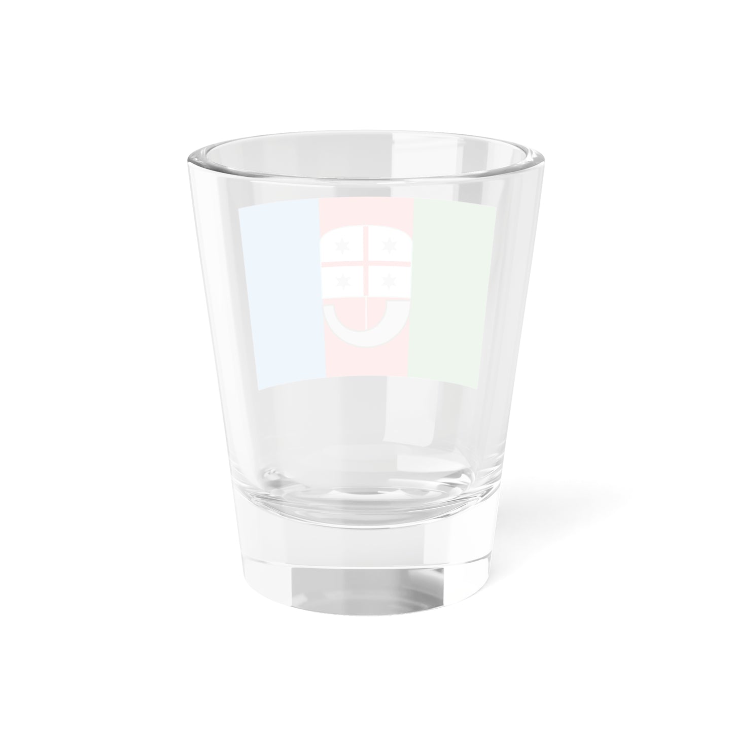 Flag of Liguria Italy - Shot Glass 1.5oz