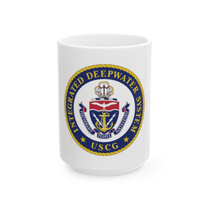 USCG Integrated Deepwater System (U.S. Coast Guard) White Coffee Mug