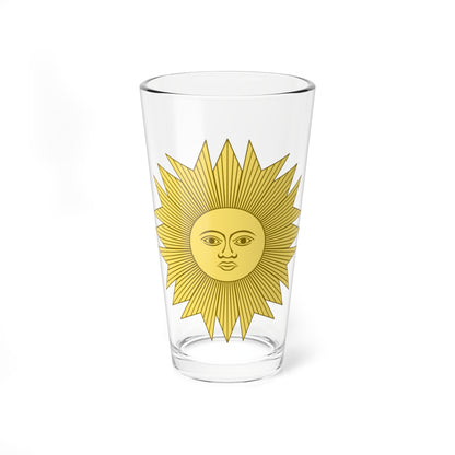 Sun of May South Peru (Peru) (Coat of Arms) Pint Glass 16oz
