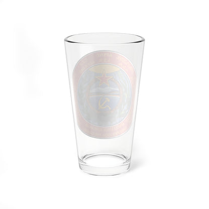 Emblem of the SSR of Abkhazia 1928-1931 (Georgia) (Coat of Arms) Pint Glass 16oz