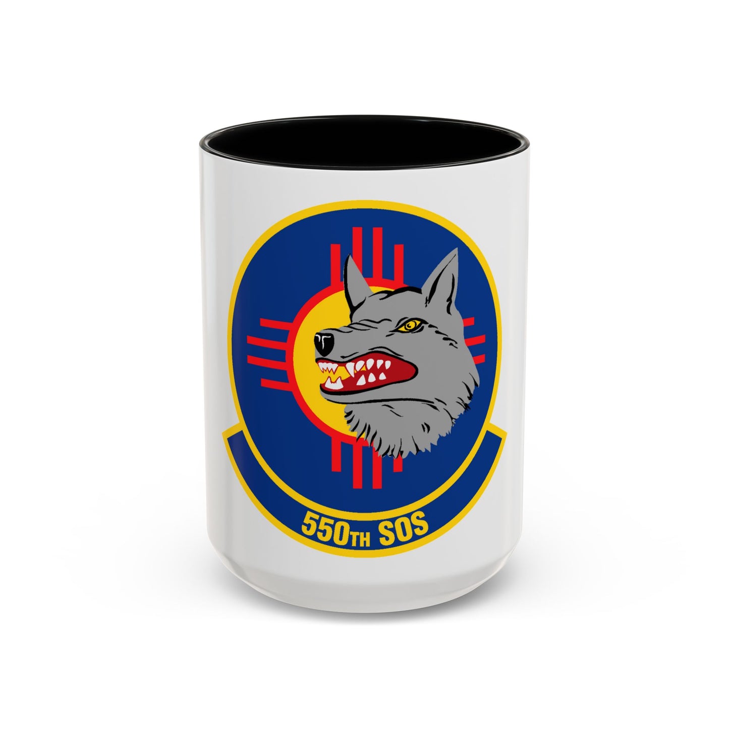 550 Special Operations Squadron AETC (U.S. Air Force) Accent Coffee Mug