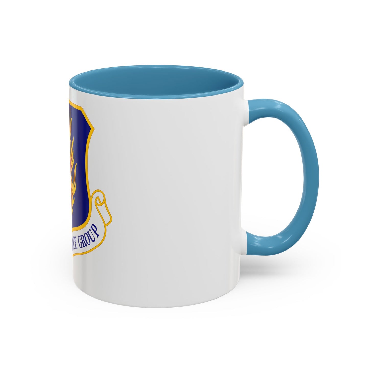 97 Maintenance Group AETC (U.S. Air Force) Accent Coffee Mug