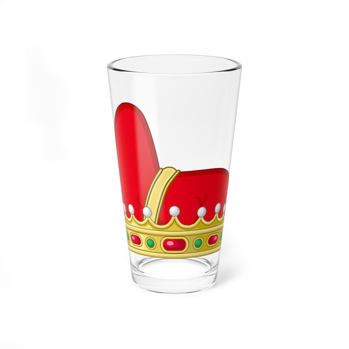 Heraldic Doge crown (Italy) (Coat of Arms) Pint Glass 16oz