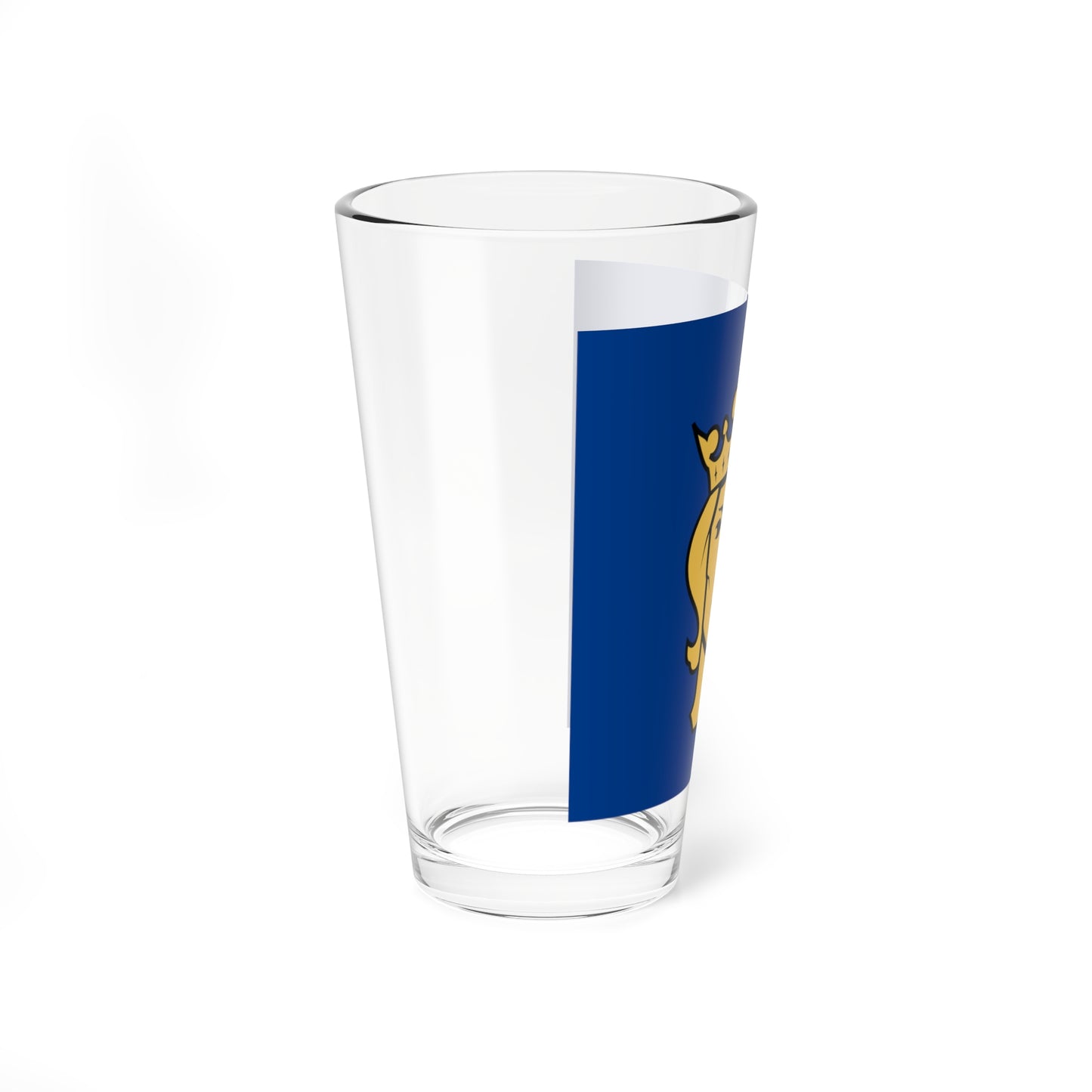 Flag of Stockholm (Sweden) Pint Glass 16oz
