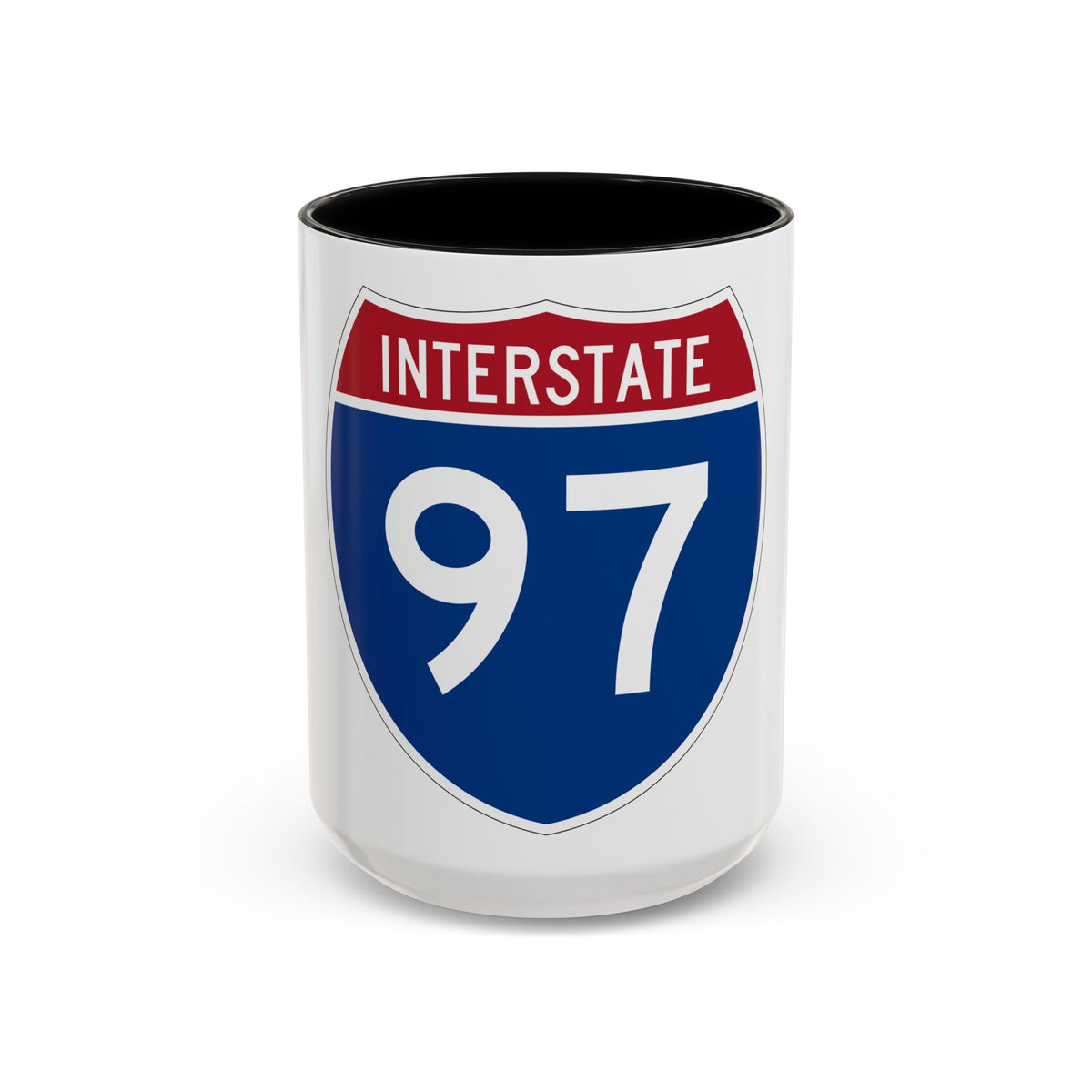 Interstate 97 (U.S. Highways) Accent Coffee Mug