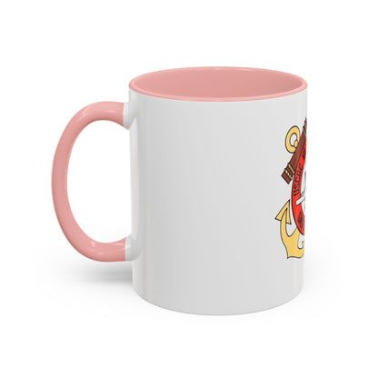 USCGC Valiant WMEC 621 (U.S. Coast Guard) Accent Coffee Mug