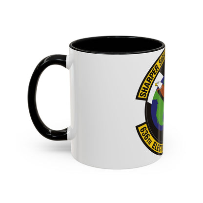 636th Electronic Systems Squadron (U.S. Air Force) Accent Coffee Mug