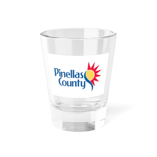 Flag of Pinellas County Florida (United States) Shot Glass 1.5oz