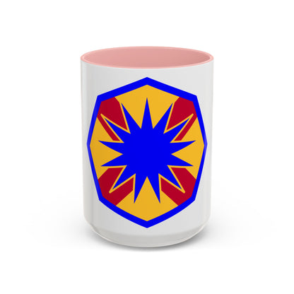 13th Sustainment Command Expeditionary (U.S. Army) Accent Coffee Mug