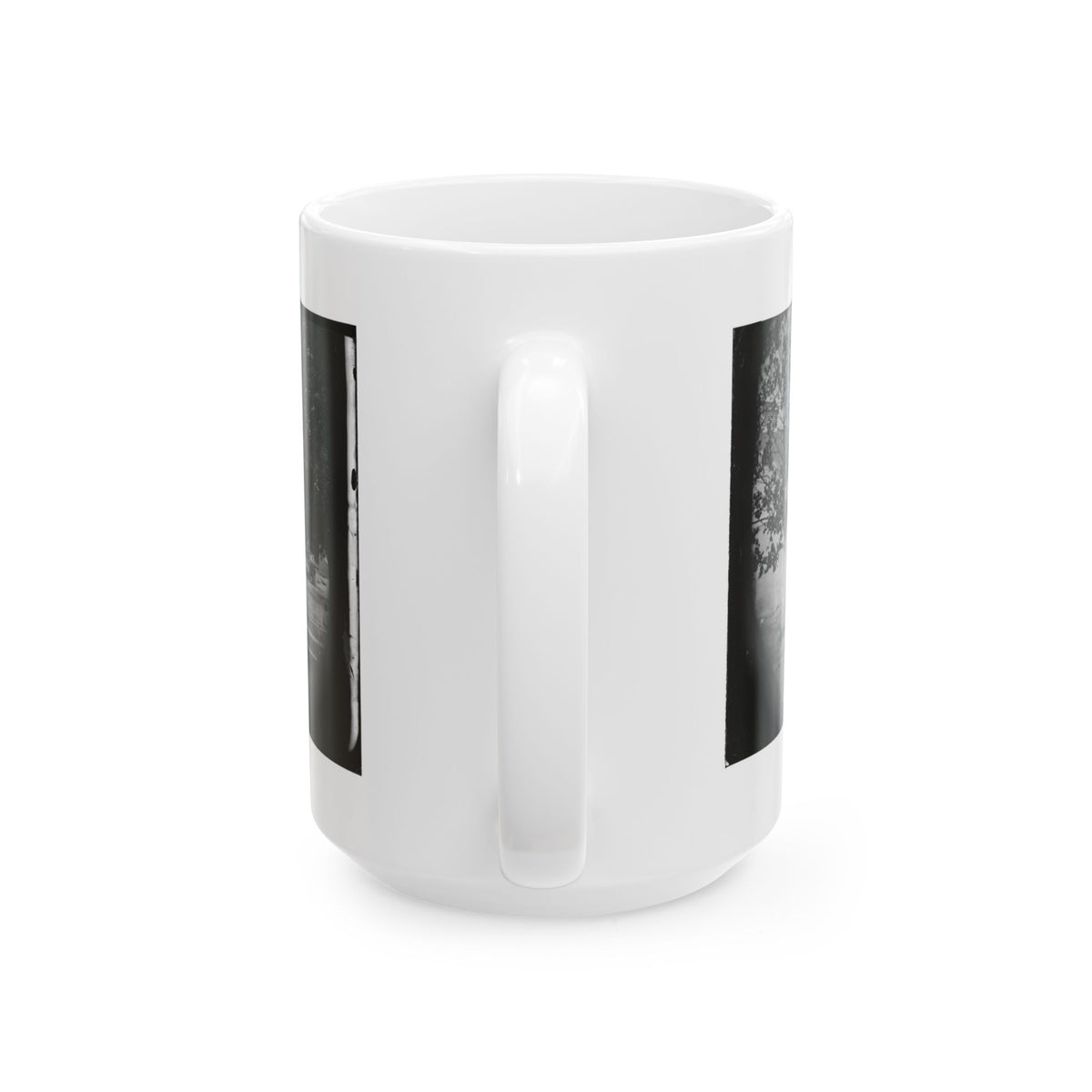 Alexandria, Virginia. Slave Pen. (Price, Birch & Company Dealers In Slaves) (U.S. Civil War) White Coffee Mug