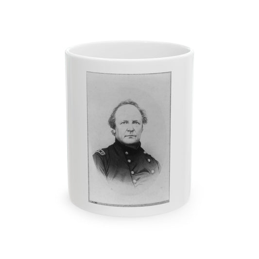 J.R. Slack, Head-And-Shoulders Portrait, Facing Right (U.S. Civil War) White Coffee Mug