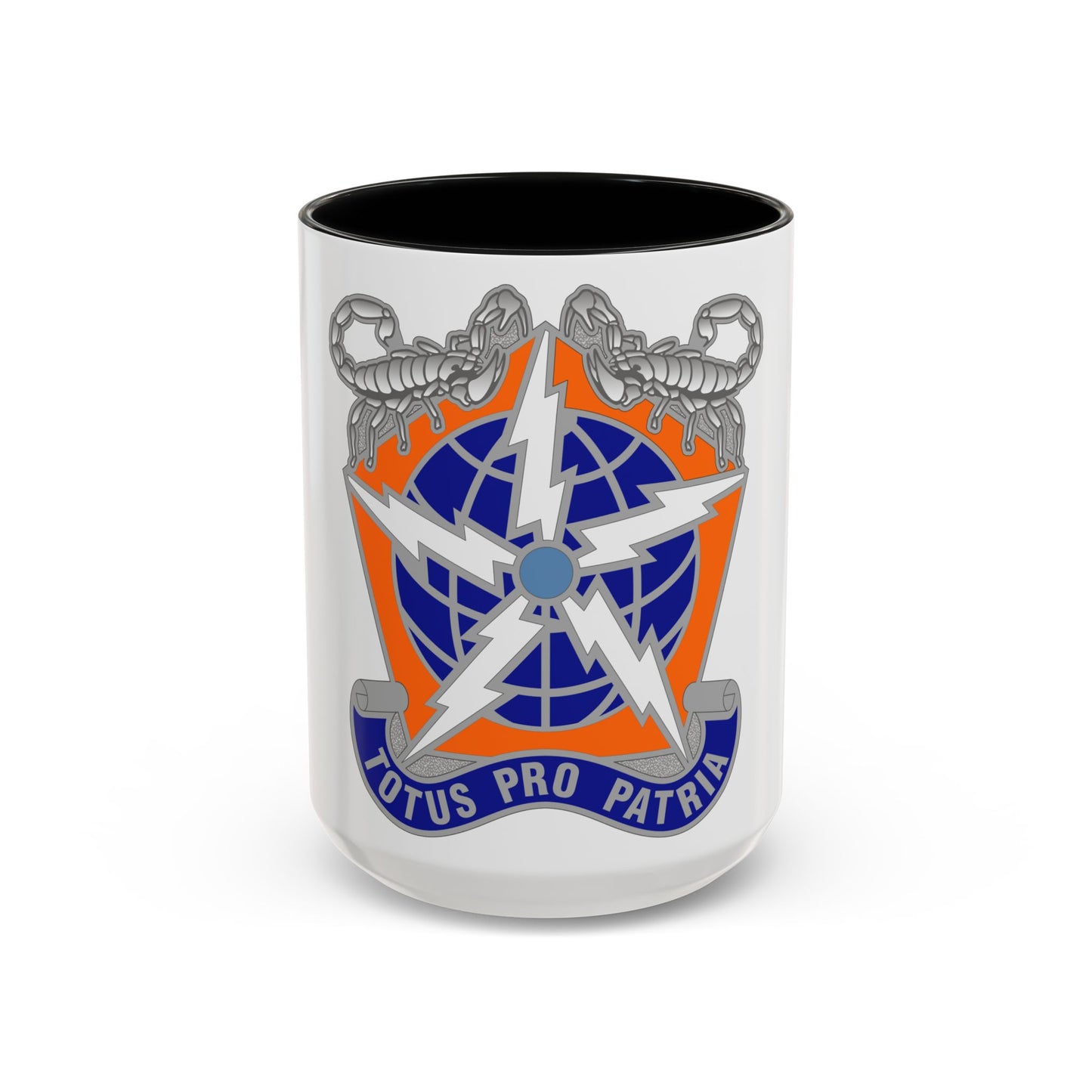 505 Signal Brigade 3 (U.S. Army) Accent Coffee Mug