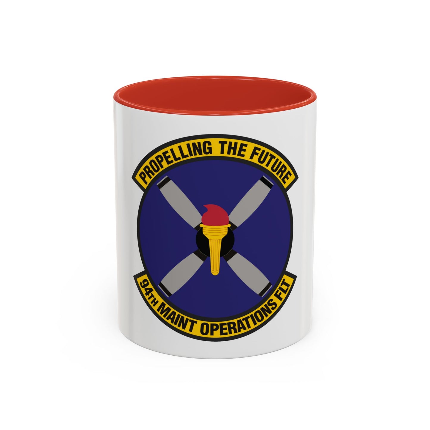 94th Maintenance Operations Flight (U.S. Air Force) Accent Coffee Mug