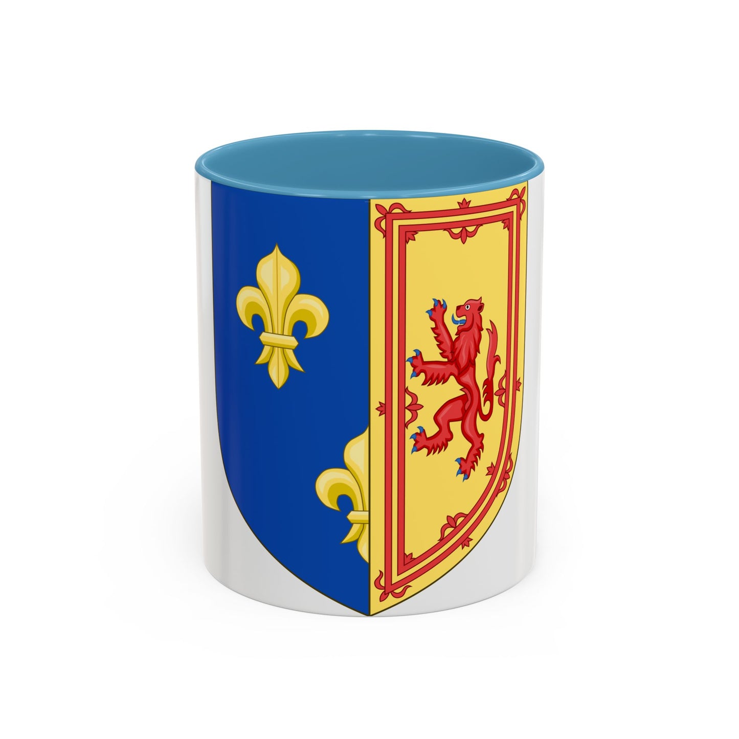 Royal Arms of the Kingdom of Scotland (1560-1565) - Accent Coffee Mug
