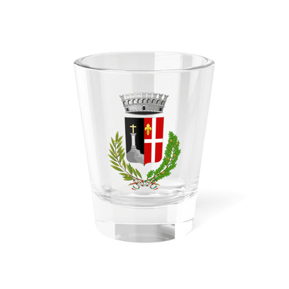 La Thuile Italia-Stemma Sodacan (Italy) (Coat of Arms) Shot Glass 1.5oz