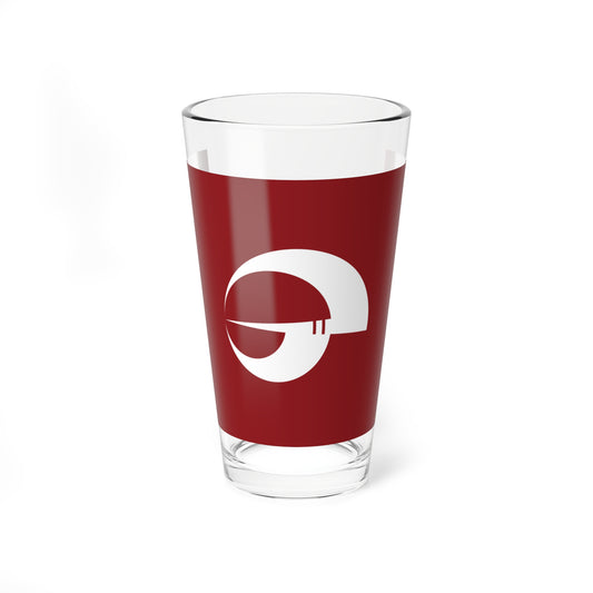 Flag of Abu Yamaguchi (Japan) Pint Glass 16oz