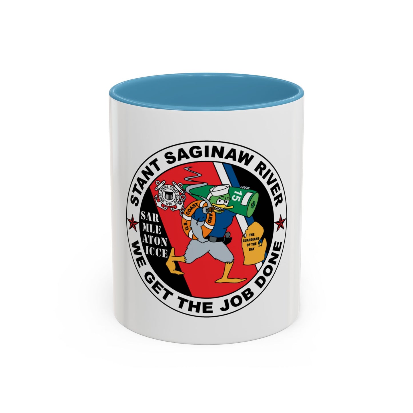 USCG STANT Saginaw River NEW 09 (U.S. Coast Guard) Accent Coffee Mug