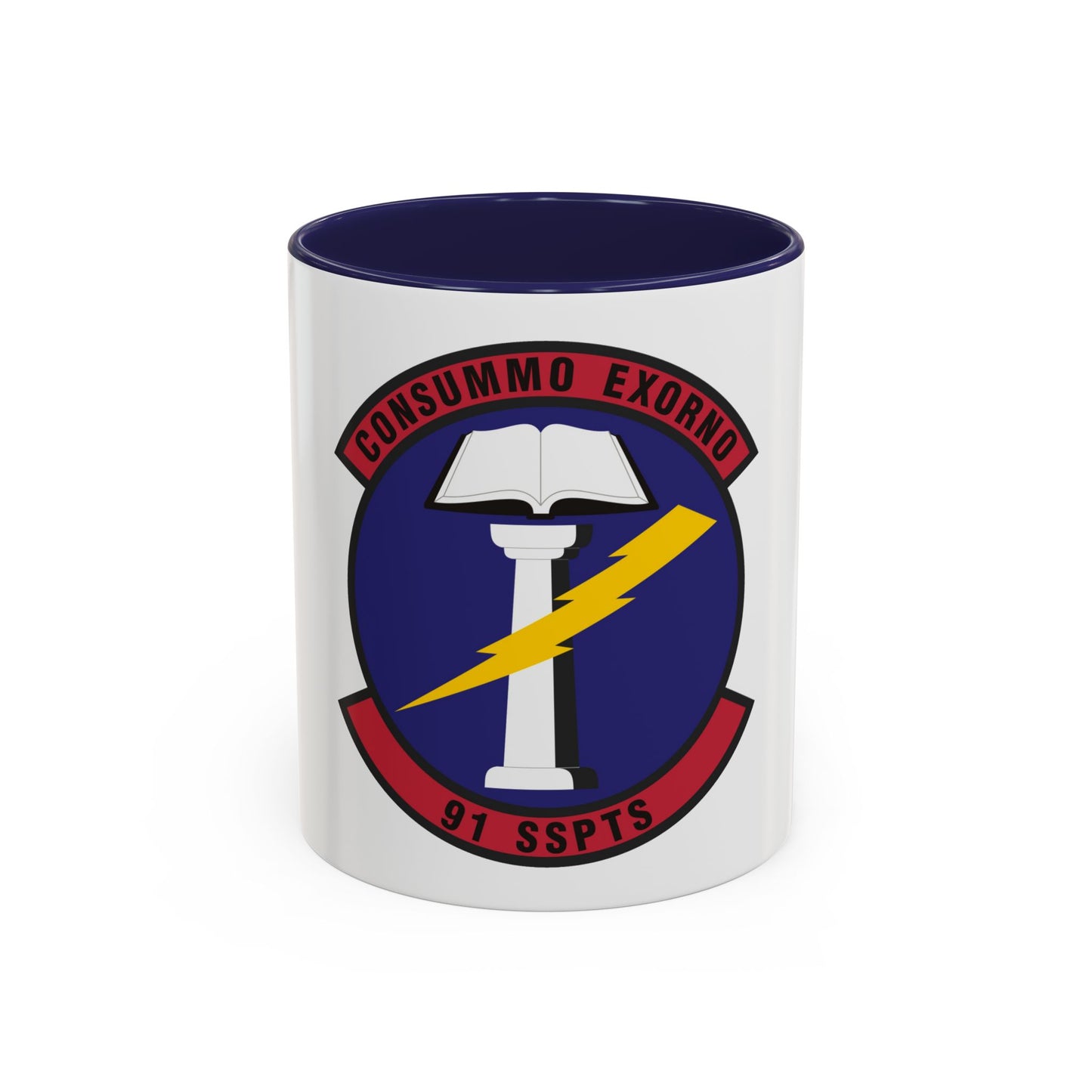 91st Security Support Squadron (U.S. Air Force) Accent Coffee Mug