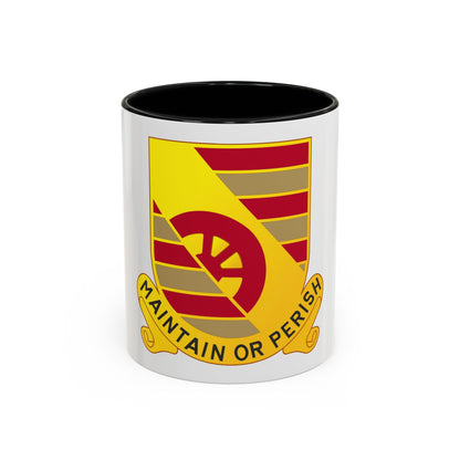 81 Maintenance Battalion (U.S. Army) Accent Coffee Mug