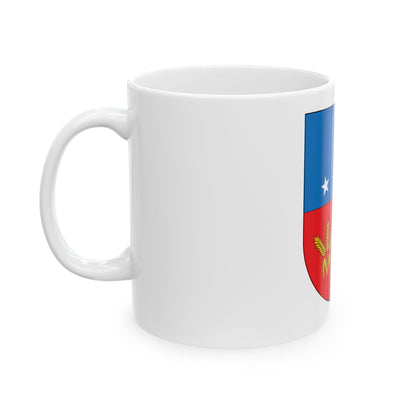 Coat of arms of Colonia Department - White Coffee Mug