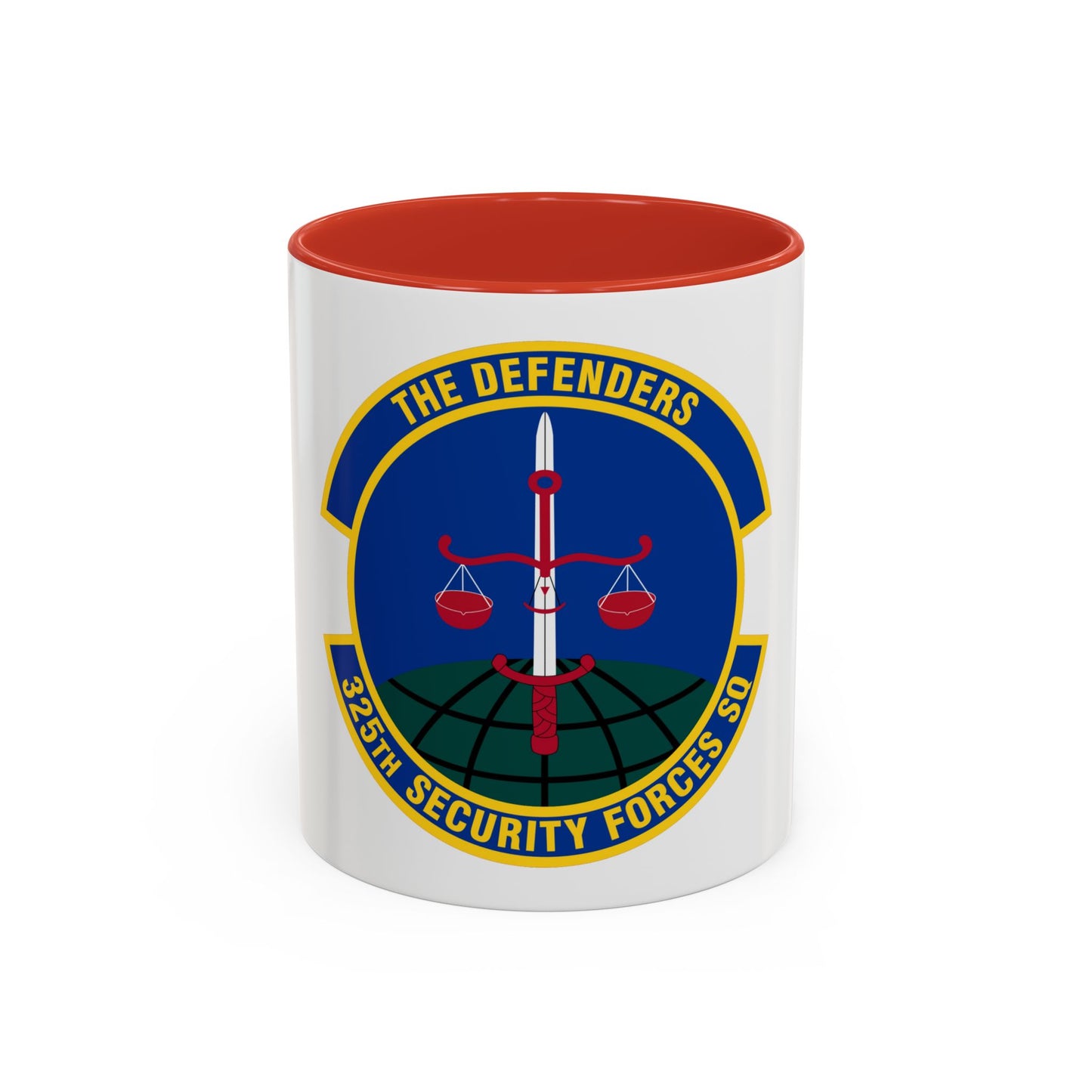 325 Security Forces Squadron ACC (U.S. Air Force) Accent Coffee Mug
