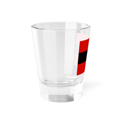 Naval Ensign of Albania 1946 to 1954 - Shot Glass 1.5oz