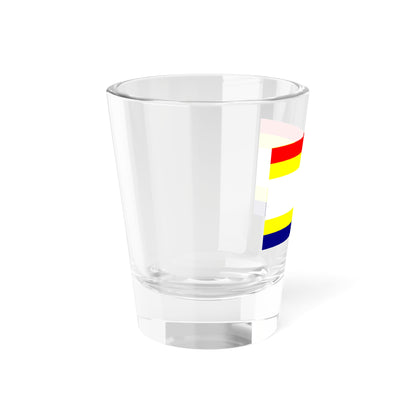 Flag of Malbork Poland - Shot Glass 1.5oz