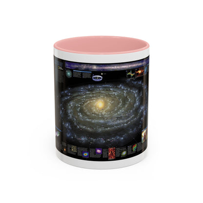 Space - Milky Way (2002) (Map) Accent Coffee Mug