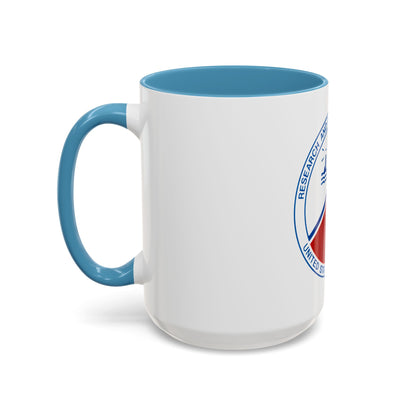 USCG Research And Development Center (U.S. Coast Guard) Accent Coffee Mug