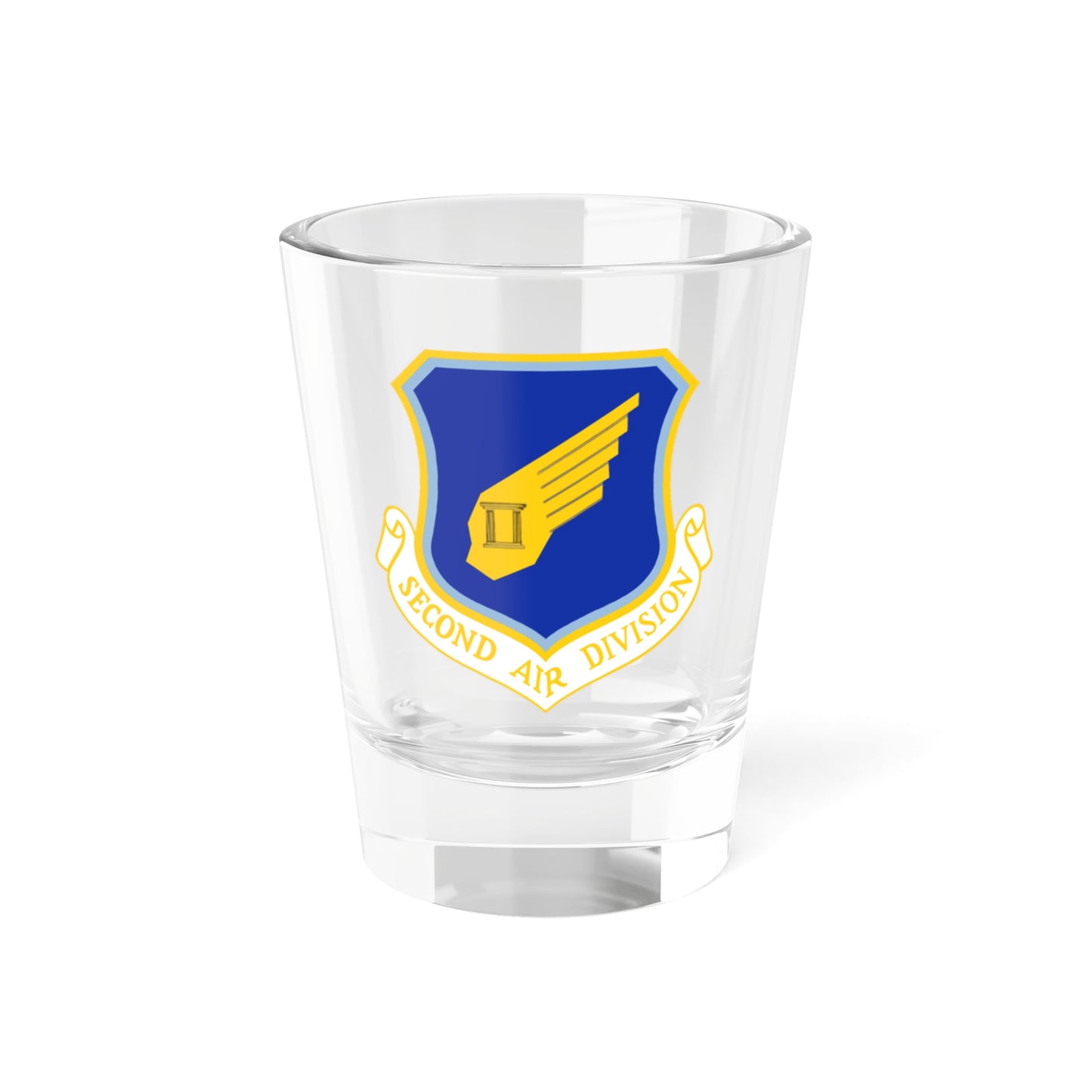 2nd Air Division (U.S. Air Force) Shot Glass 1.5oz