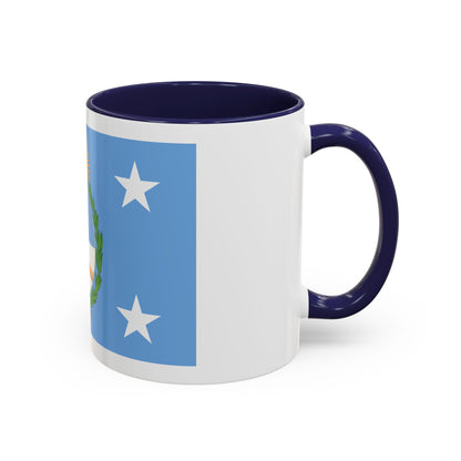Standard of the President of Argentina Afloat - Accent Coffee Mug