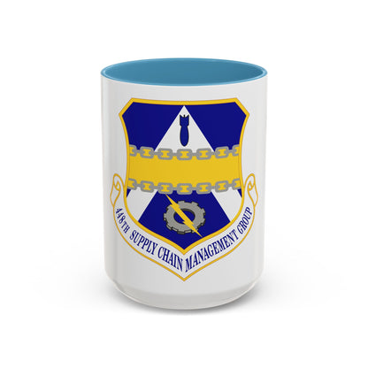 448th Supply Chain Management Group (U.S. Air Force) Accent Coffee Mug