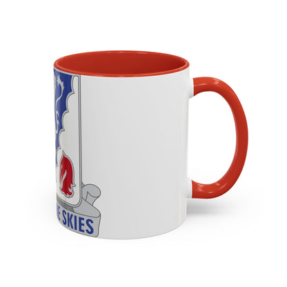 Tasse à café décorative du 401e régiment d'infanterie de planeurs (armée américaine)