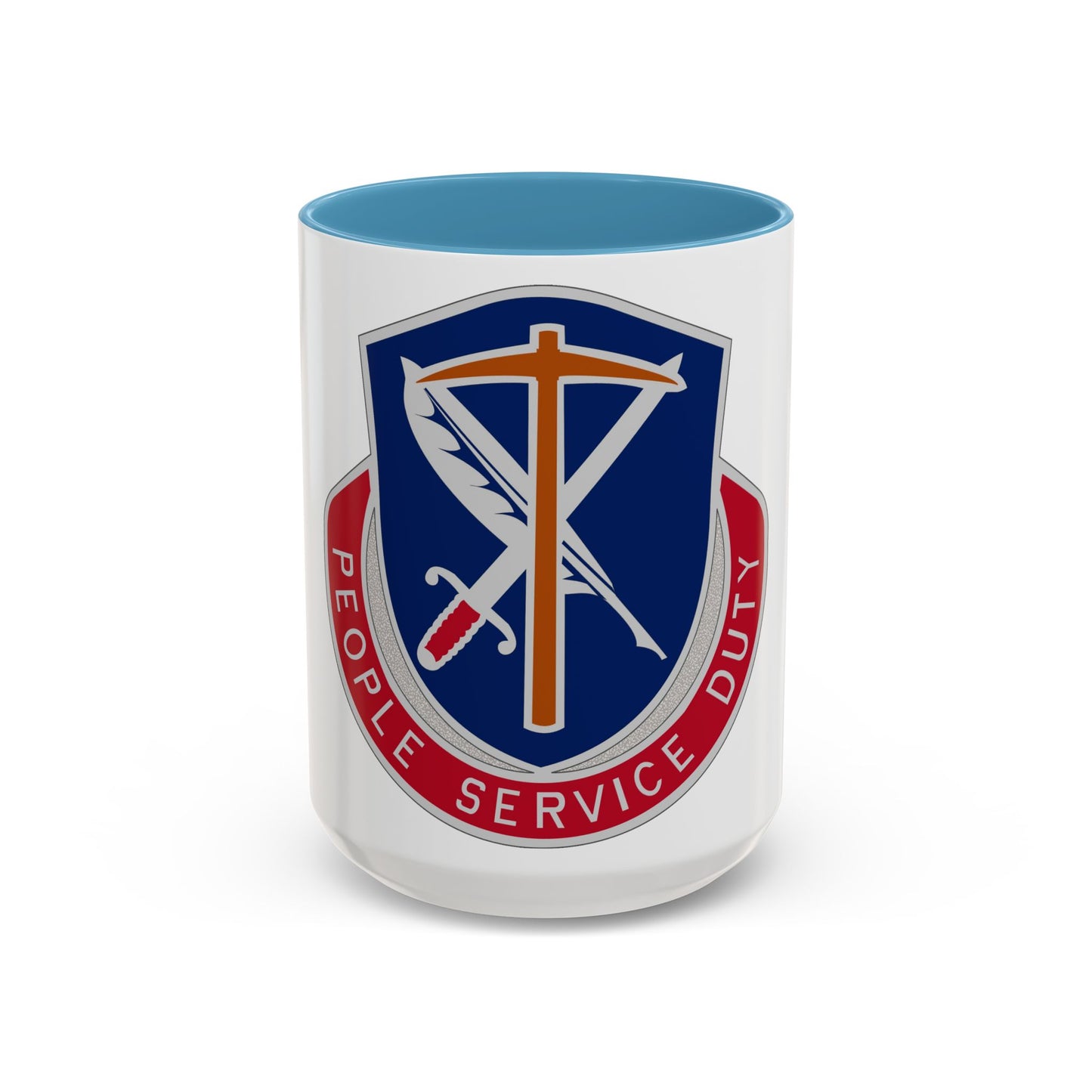 49 Personnel Services Battalion (U.S. Army) Accent Coffee Mug