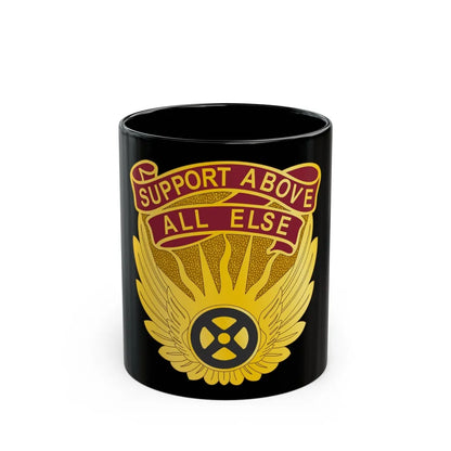 1106 Aviation Group (U.S. Army) Black Coffee Mug-11oz-Go Mug Yourself