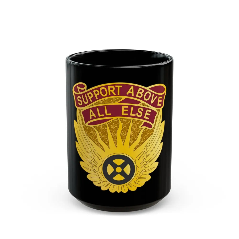 1106 Aviation Group (U.S. Army) Black Coffee Mug-15oz-Go Mug Yourself