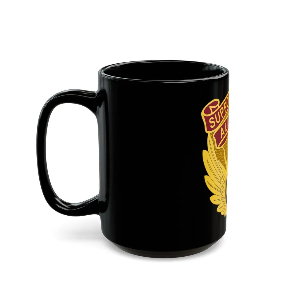 1106 Aviation Group (U.S. Army) Black Coffee Mug-Go Mug Yourself