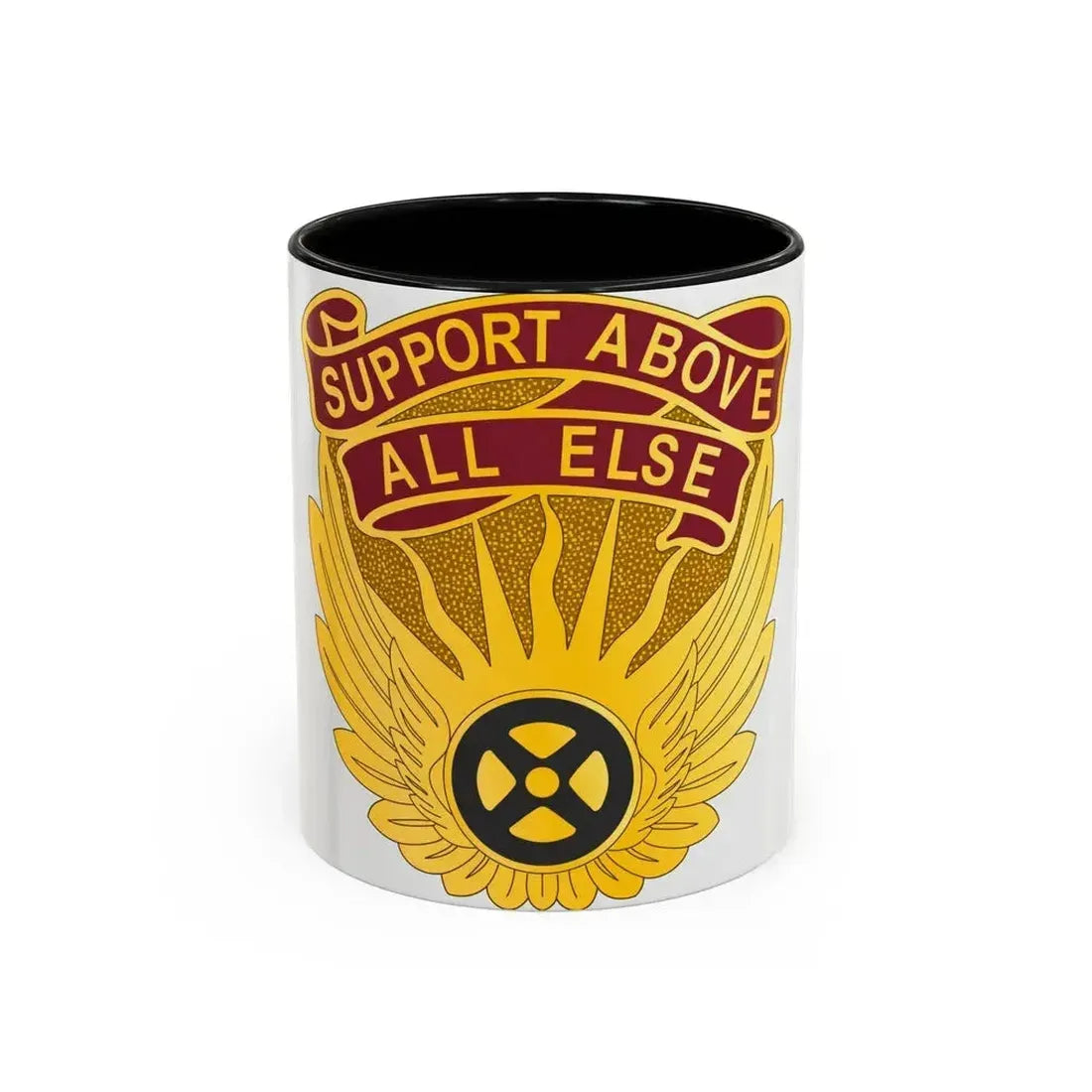 1106 Aviation Group (U.S. Army) Accent Coffee Mug 11oz Black - Go Mug Yourself
