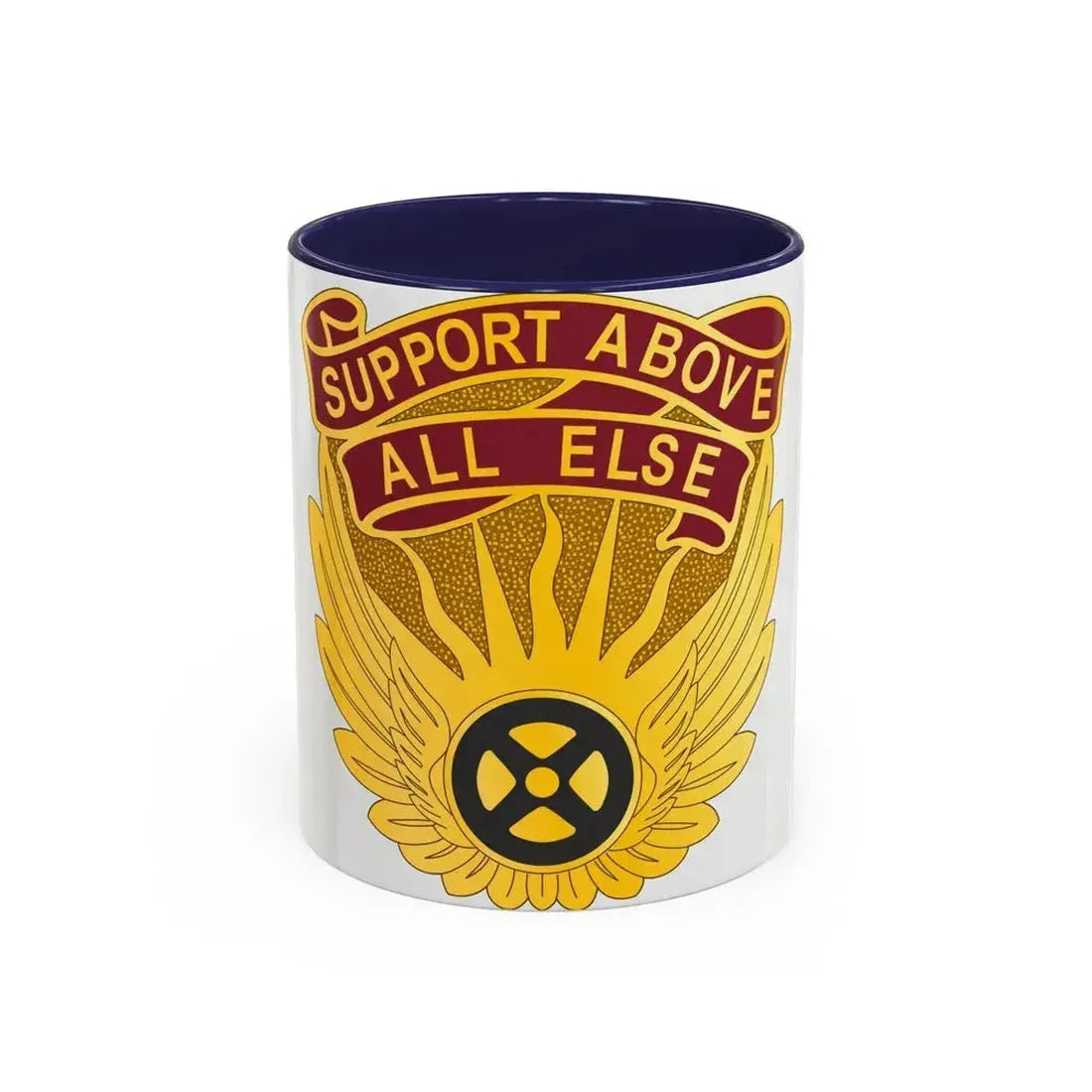 1106 Aviation Group (U.S. Army) Accent Coffee Mug 11oz Navy - Go Mug Yourself