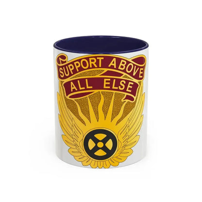 1106 Aviation Group (U.S. Army) Accent Coffee Mug 11oz Navy - Go Mug Yourself