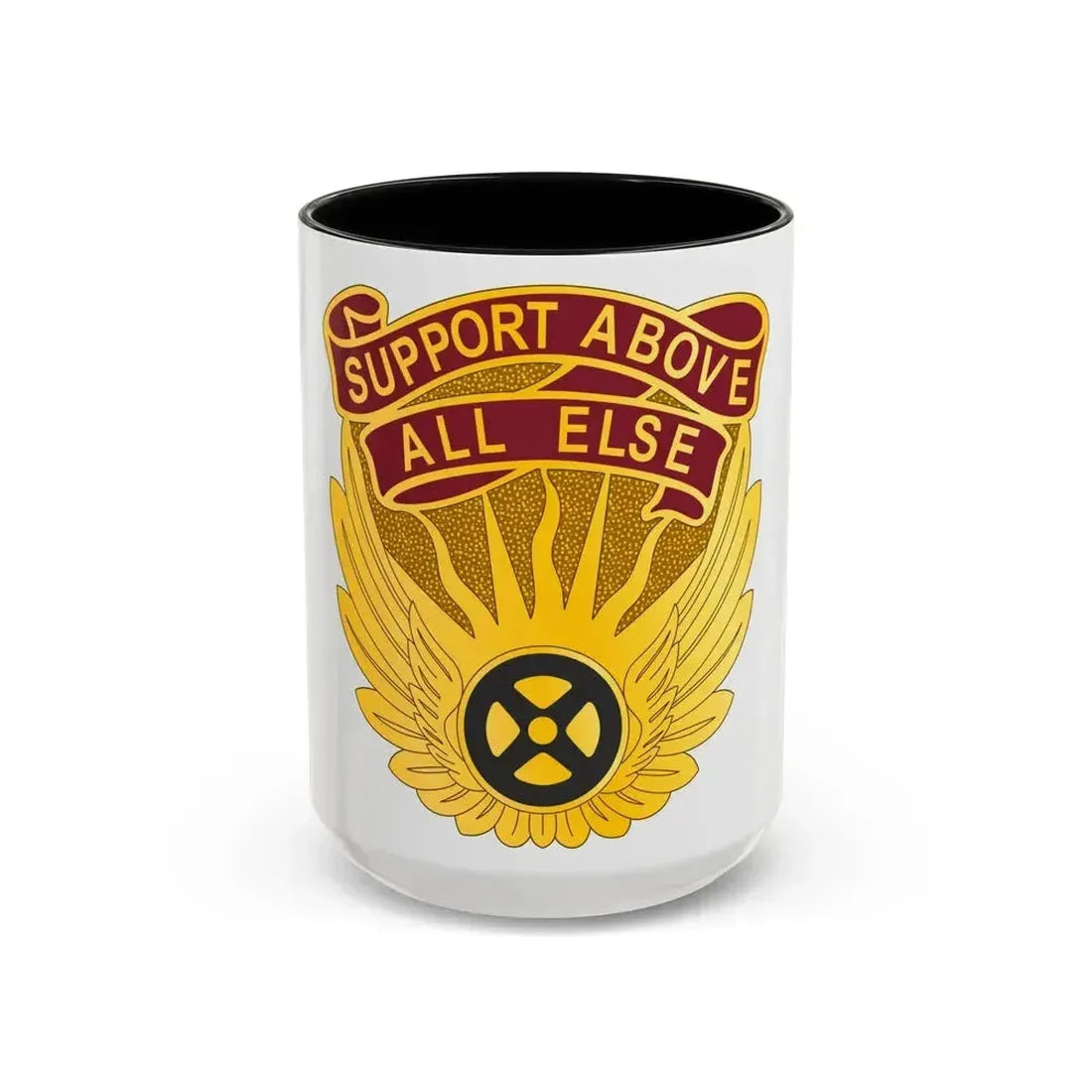 1106 Aviation Group (U.S. Army) Accent Coffee Mug 15oz Black - Go Mug Yourself