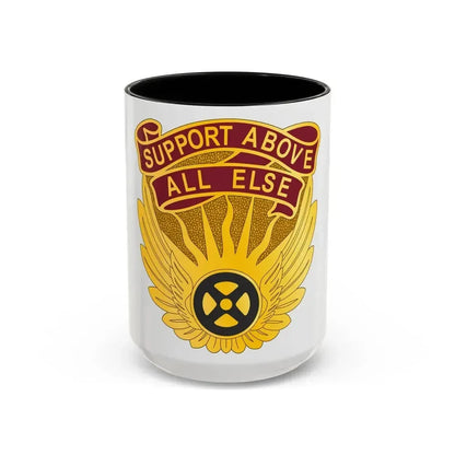 1106 Aviation Group (U.S. Army) Accent Coffee Mug 15oz Black - Go Mug Yourself