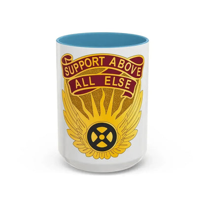 1106 Aviation Group (U.S. Army) Accent Coffee Mug 15oz Light Blue - Go Mug Yourself