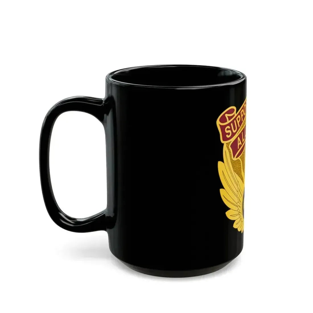1106 Aviation Group (U.S. Army) Black Coffee Mug - Go Mug Yourself