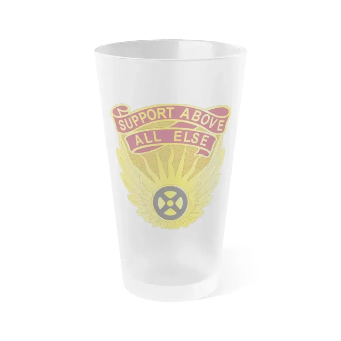 1106 Aviation Group (U.S. Army) Frosted Pint Glass 16oz Default Title - Go Mug Yourself